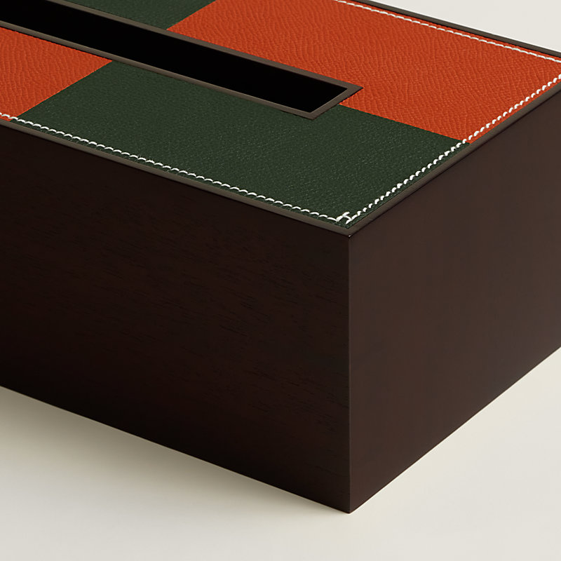 Pleiade en Casaque tissue box, large model | Hermès Singapore